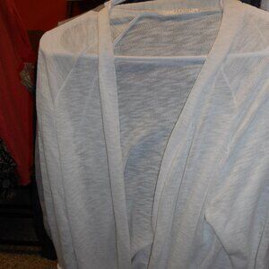 ELESOL: women's Open Front Sweater, No buttons in front, about 30" long sz XL